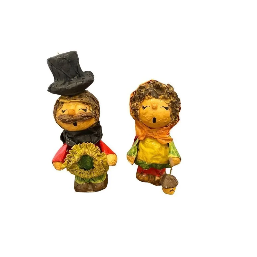 Lot of 3 carolers and drummer boy Christmas